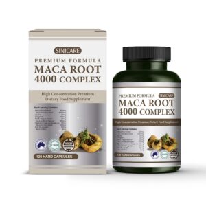 Sinicare Maca Root 4000 Complex 120s